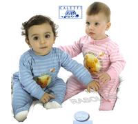 Tuta Tutina Winnie The Pooh Pigiama Disney tg. 12 -18 mesi Azzurro Caleffi