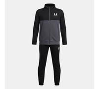 Tuta Under Armour Rival Colorblock Knit da ragazzo Nero / Castlerock / Bianco YMD (137 - 149 cm)