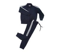 Tuta Unisex Bambino PRMSportswear Cotone Elasticizzato banda laterale con Zip