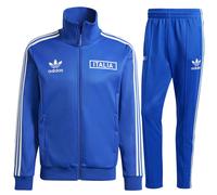 Tuta Uomo Adidas Italia Nazionale calcio Blu Beckenbauer S M L XL Felpa pantalon