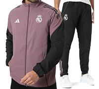 TUTA UOMO ADIDAS Real Madrid Completo S M L XL Calcio allenamento sport intera