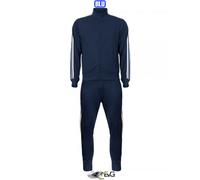 TUTA UOMO BASIC BANDE APERTA INVERNALE COMPLETO SPORT FELPA ELASTICA CASA SPORT