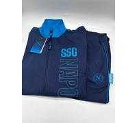 TUTA UOMO COTONE FRENCH TERRY FULL ZIP COLLECTION 2026 HERMET SSC NAPOLI PIGNF10