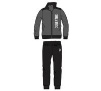 Tuta Uomo Da Casa F.C. Juventus Prodotto Ufficiale Felpa Con Zip e Logo In Pile