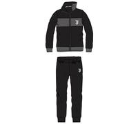 Tuta Uomo Da Casa F.C. Juventus Prodotto Ufficiale Felpa Con Zip e Logo In Pile