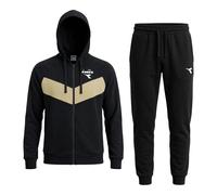 Tuta Uomo DIADORA Cotone French Terry Zip Cappuccio Art.102.182905