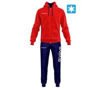 TUTA UOMO GIVOVA KING FELPATA RELAX INVERNALE - FELPA + PANTALONE VARI COLORI