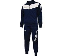 Tuta Uomo Givova M L XL XXL 3XL 4XL Blu Nero Azzurro Rosso Corsa Passeggio Casa