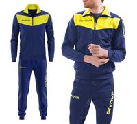 Tuta Uomo Invernale GIVOVA Fitness Palestra Completo Sportivo Felpa Pantalone
