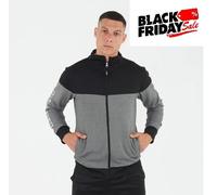 Tuta uomo Legea sportiva completa calcio calcetto corsa full zip da L XL nera