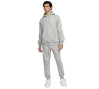 Tuta Uomo Nike Felpata Grigio S M L XL Bande Sport Palestra Felpa cappuccio pant