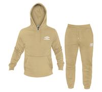 Tuta Uomo UMBRO Cotone Felpato Cappuccio 2 Colori Art.655