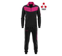 tuta visa fluo givova elastico e zip alla caviglia acetato società squadre team