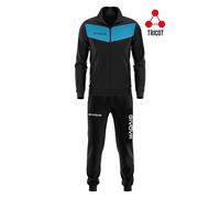 tuta visa givova elastico e zip alla caviglia acetato società squadre team