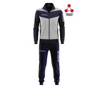 tuta visa givova elastico e zip alla caviglia acetato società squadre team