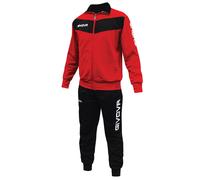 TUTA VISA GIVOVA POLIESTERE TRIACETATO ALLENAMENTO RELAX TRAINING TUTE SPORT