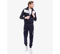 Tuta Visa Triacetato Unisex Set Giacca Pantaloni Aperta Zip Tasche Vari Colori