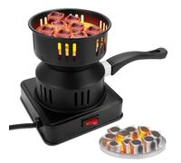 Tutamaz Accenditore a carbone, con cavo lungo, 450 - 600 W, accessorio per barbecue a carbone, barbecue a carbonella, con manico, per San Valentino