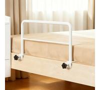 Tutamaz Griglia per letto per anziani, per adulti, protezione contro le cadute del letto, per adulti con supporto per alzarsi, adatta per donne incinte, bambini, per disabili, 50 x 30 cm (bianco)