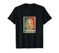Tutankhamon Golden Egitto King Faraone Maglietta