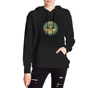 TuTaTiMANG Felpa con L'Albero della Vita di Yggdrasil, Cappuccio Rune Vichinghe Norrene, Unisex, Comoda E Casual, da Indossare Tutti I Giorni