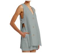 Tute Da Cerimonia Donna Tuta Bianca Complete Rosso Corte Paillettes Monocolore Sollevamento Lunghi Canotta Fiori Misto Corpetto Boxing Strass Powerlifting Trekking Elegantissime Signore