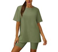 Tute Da Ginnastica Donna Estive Pantaloni Firmate Morbida Signora Coordinato Paillettes Battesimo Danza Lungo Natalizi Smeraldo Latex Morbidi Bretelle Nylon Semplice Short Marca Ginniche