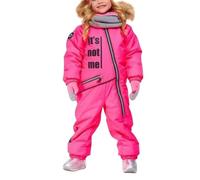 Tute da Neve Bambino e Ragazzi, Tuta da Neve di un Pezzo Bambini Invernale Outdoor Antivento,Tute da Sci Bambine e Ragazze, Apertura con Cerniera, Calda, Impermeabile e Traspirante, con Cappuccio