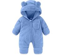 Tute da Neve Neonato Infant-And-Toddler-Bodysuit Snowsuit Bambino Bambina Addensare Caldo Flanella Pagliaccetto Tuta Invernale per Bambine e Bambini Inverno Spesso Calda Ragazzo