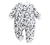 Tute da Neve Neonato Tuta con Pelliccia Snowsuit Bambino Bambina Cappuccio Flanella in Pile per e Cotone Orsetto Set Unisex Kids