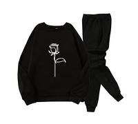 Tute da uomo con cappuccio e pantaloni da jogging 2 pezzi Activewear camicia da uomo e donna set top set autunno e inverno per il tempo libero stampa set caldo manica lunga maglione pantaloni tuta
