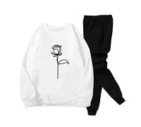 Tute da uomo con cappuccio e pantaloni da jogging 2 pezzi Activewear camicia da uomo e donna set top set autunno e inverno per il tempo libero stampa set caldo manica lunga maglione pantaloni tuta
