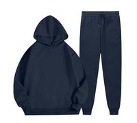 Tute Donna Completo 2 Pezzi Traspirante Casual Felpa Con Cappuccio E Pantaloni Jogging Sportiva Comode Tute Da Ginnastica Fitness Jogging Completi Tute Tinta Unita Invernale Palestra Set Completo