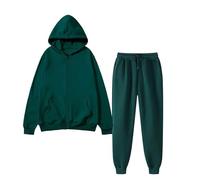 Tute Donna Due Pezzi Taglie Forti Completo Elegante Larghi Completi Felpe Manica Lunga E Pantaloni Vita Alta Tuta Palestra da Casa Complete Abbigliamento Sportivo Curvy Comode Invernale