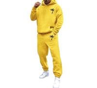 Tute Sportive Uomo Eleganti Comodi Tute Da Ginnastica Offerta Fitness Completi Sportivi Slim Fit Invernale Tracksuit Cotone Casual Vintage Tuta Jogging Moda Leggero Felpa Con Cappuccio E Pantalone Set