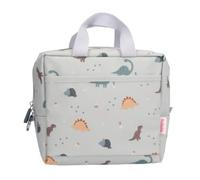Tutete Borsa termica per alimenti | frigorifero portatile piccolo e facile da usare per bambini | ideale per pranzo e spuntini | con manici e tasca esterna, lavabile e resistente | Dinos World