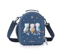 Tutete Borsa termica per bambini 3D, borsa termica per gustare, leggera, resistente e facile da trasportare, con tasca laterale e manico regolabile, ideale per scuola e uscite | Magical Forest