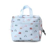 Tutete Borsa termica per bambini | Borsa da pranzo piccola e facile da usare per i bambini, ideale per pranzi e merende, per esterni impermebili, lavabili e resistenti, City Cars