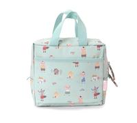 Tutete Borsa termica per bambini | Borsa da pranzo piccola e facile da usare per i bambini, ideale per pranzi e merende, ideale per esterni impermebili, lavabili e resistenti, Three Little Pigs
