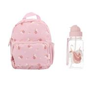Tutete Set zaino per la scuola materna con borraccia Tritan da 500 ml per bambini, leggero, pratico e senza BPA, ideale per asilo, scuola e uscite, Magical Unicorn, Set Sac a Dos Maternelle +