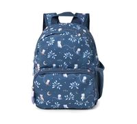 Tutete Zaino scolastico per bambini | Zaino imbottito di piccole dimensioni ideale per la scuola materna | 100% RPET con chiusura sicura e tasche funzionali, Foresta magica, S