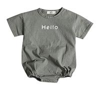 Tutina Bebe Estate Ragazzo Ragazza Manica Corta Triangolo Stile Straniero Tuta Body Pigiama Abbigliamento Neonato Caldo Vestito Regalo