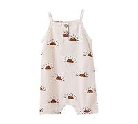 Tutina Bebe New Ne Ragazzo Ragazza Bretelle Quadri Bottoni Senza Piedi Tuta Pigiama Abbigliamento Neonato Caldo Vestito Regalo