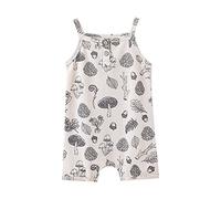 Tutina Bebe New Ne Ragazzo Ragazza Bretelle Quadri Bottoni Senza Piedi Tuta Pigiama Abbigliamento Neonato Caldo Vestito Regalo