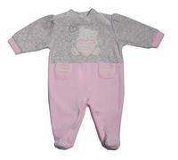 Tutina Bimba Orsetto Cuore con Strass (6 Mesi)