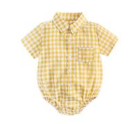 Tutina da Neonato Bambino Pagliaccetto Pigiama in Cotone tutine tinta unita per neonati Morbido e Traspirante Dolce Regalo baby shower gravidanza