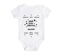 Tutina da Neonato Bambino Pigiama Tutine Vestiti per Bambini Morbido e Traspirante Simpatica Idea Regalo baby shower gravidanza