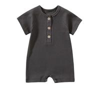 Tutina da Neonato Bambino Tutine Jumpsuit abbigliamento neonata pigiama intero Confortevole e Leggero Pagliaccetto Dolce Regalo baby shower gravidanza