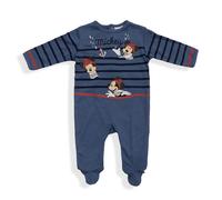 Tutina Disney Pagliaccetto neonato Mickey Mouse Pigiama caldo cotone bimbo 5936
