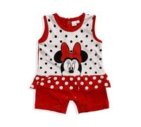 Tutina Disney Pagliaccetto neonato Minnie Mouse estiva in cotone bimba 5498